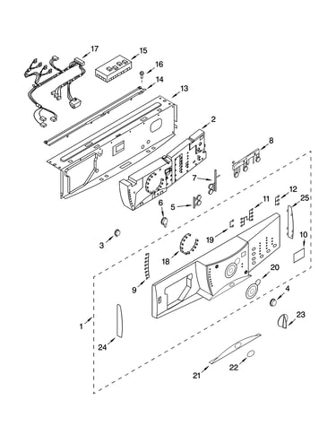 Control panel parts