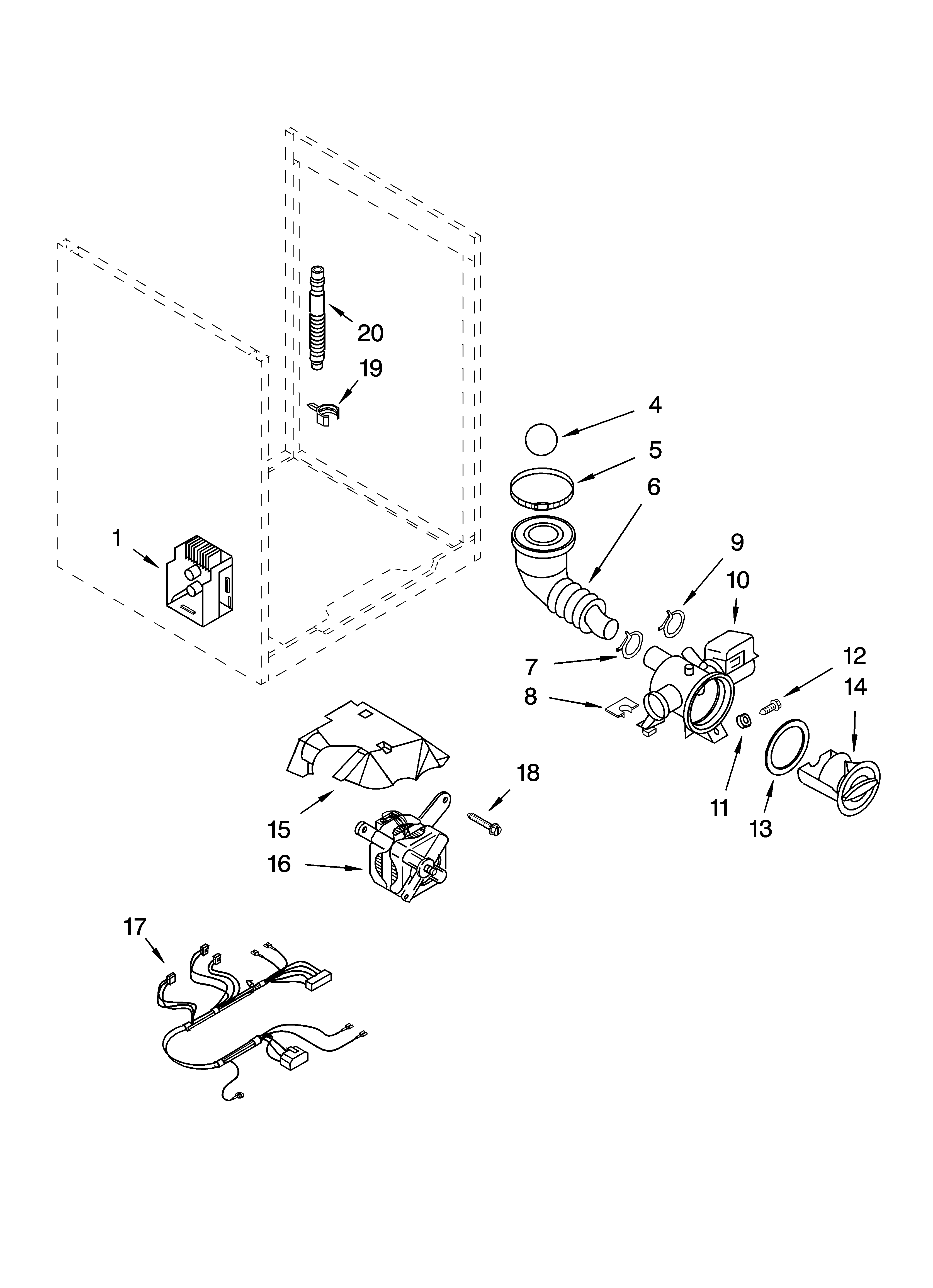 Pump and motor parts