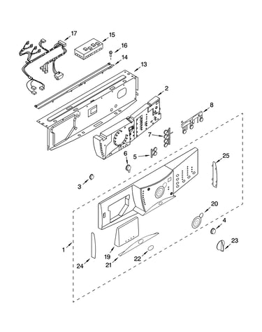 Control panel parts