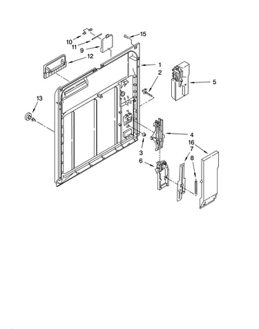 Inner door parts
