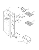 Freezer liner parts
