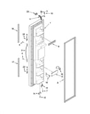 Freezer door parts