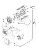 Icemaker parts, optional parts (not included)