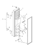 Freezer door parts