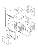 Upper oven parts