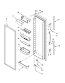 Refrigerator door parts