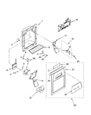 Dispenser front parts