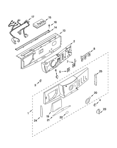 Control panel parts