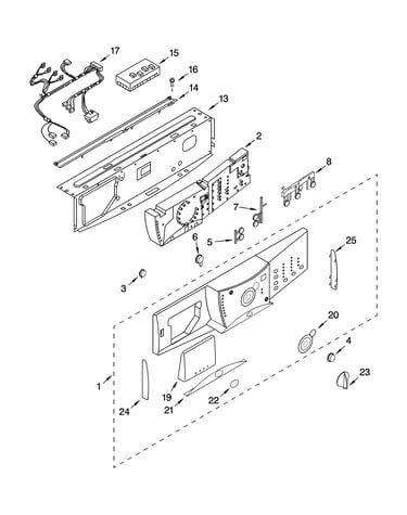Control panel parts