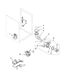 Pump and motor parts, optional parts (not included)