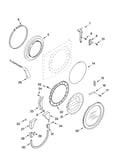Door and latch parts