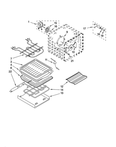 Internal oven parts