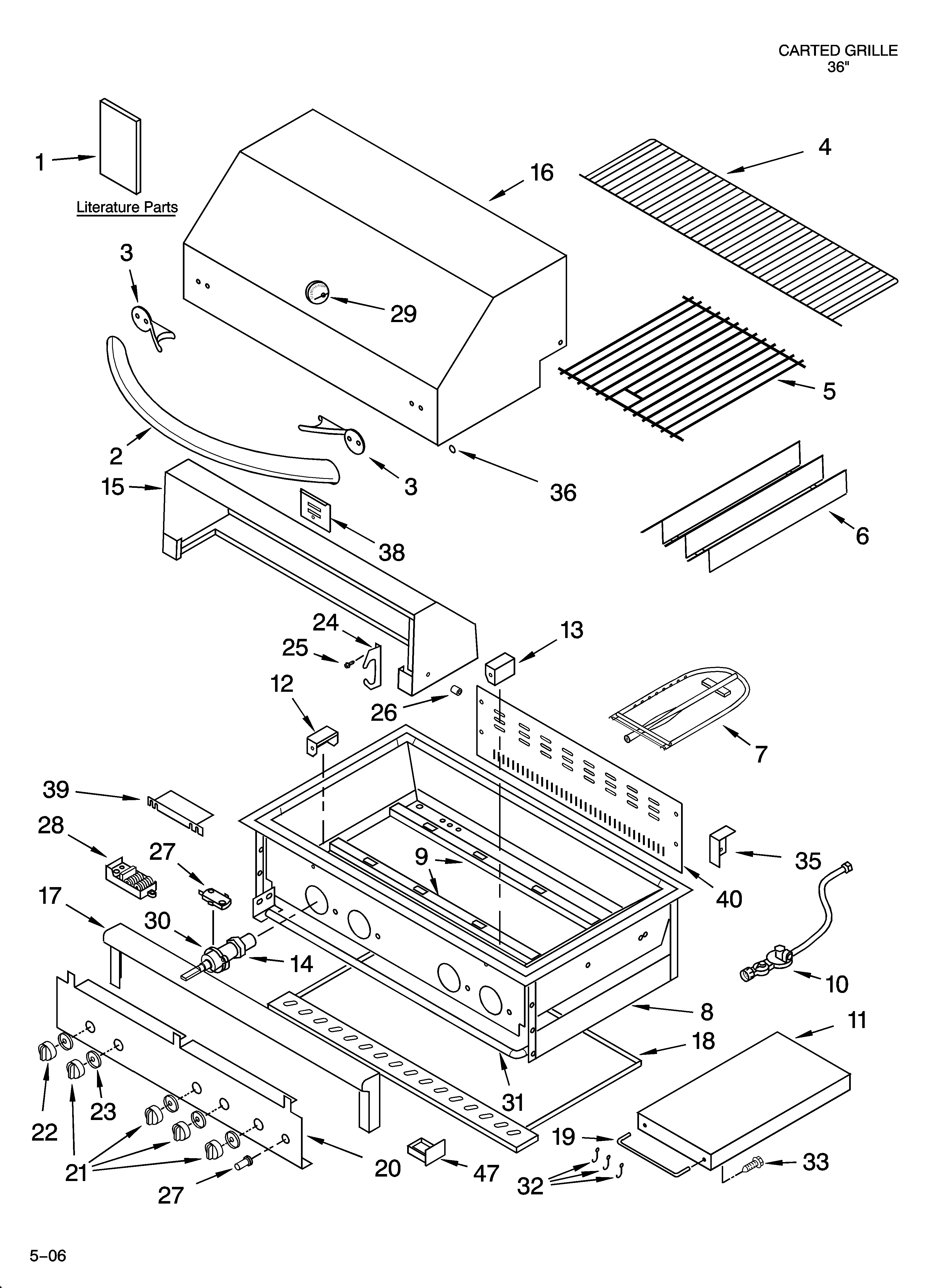 GRILLE PARTS