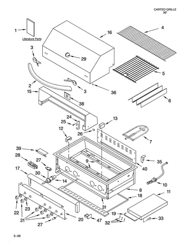 Grille parts