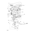 KitchenAid KG25H0XWH4 case, gearing and planetary unit, optional parts diagram