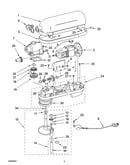 Case, gearing and planetary unit, optional parts