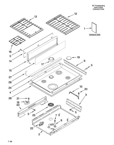 Cooktop parts