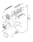 Icemaker parts, optional parts (not included)