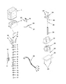 Motor and ice container parts