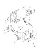Dispenser front parts