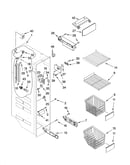Freezer liner parts