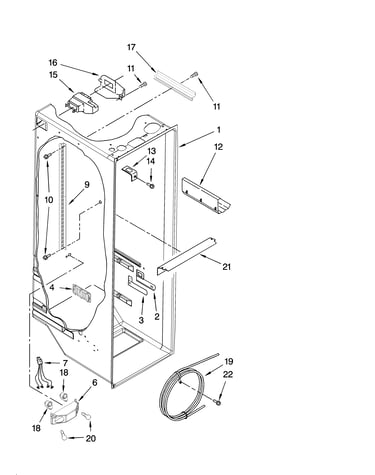 Refrigerator liner parts