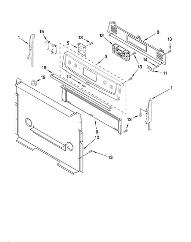Control panel parts