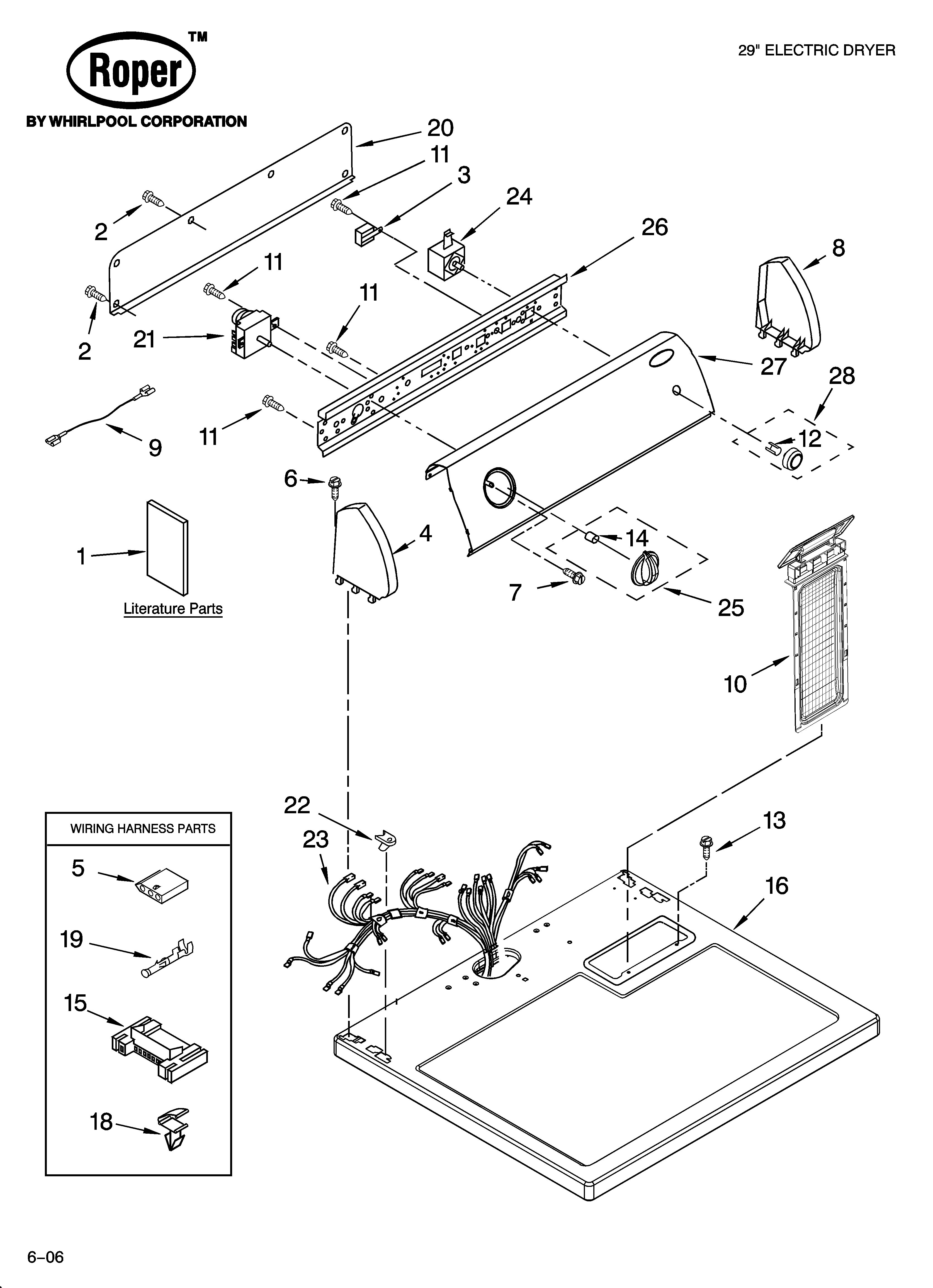 TOP AND CONSOLE PARTS