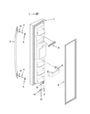 Freezer door parts