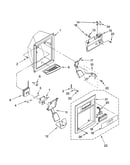 Dispenser front parts