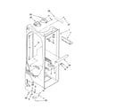 Whirlpool 6ED2FHKXRL03 refrigerator liner parts diagram