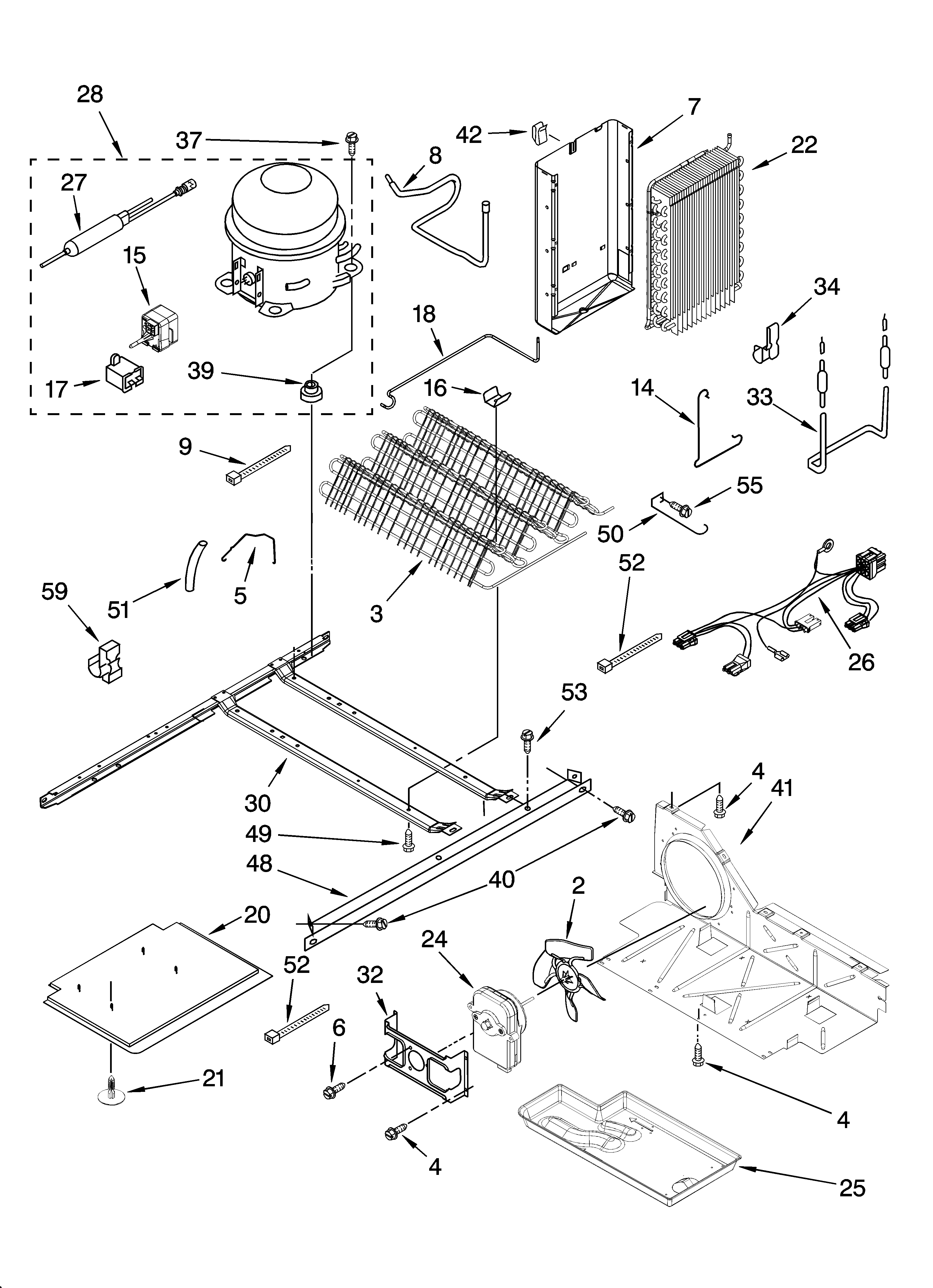Unit parts, optional parts (not included)