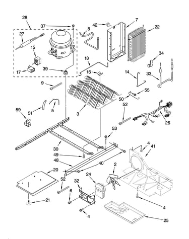 Unit parts, optional parts (not included)