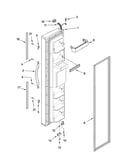 Freezer door parts