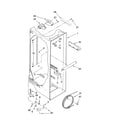 Whirlpool 6GD25DCXHS08 refrigerator liner parts diagram