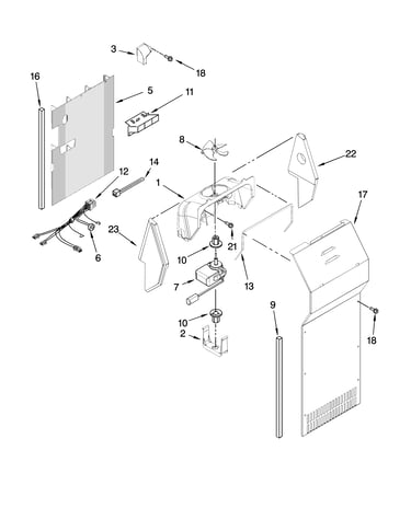 Air flow parts