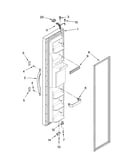 Freezer door parts