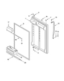 Refrigerator door parts