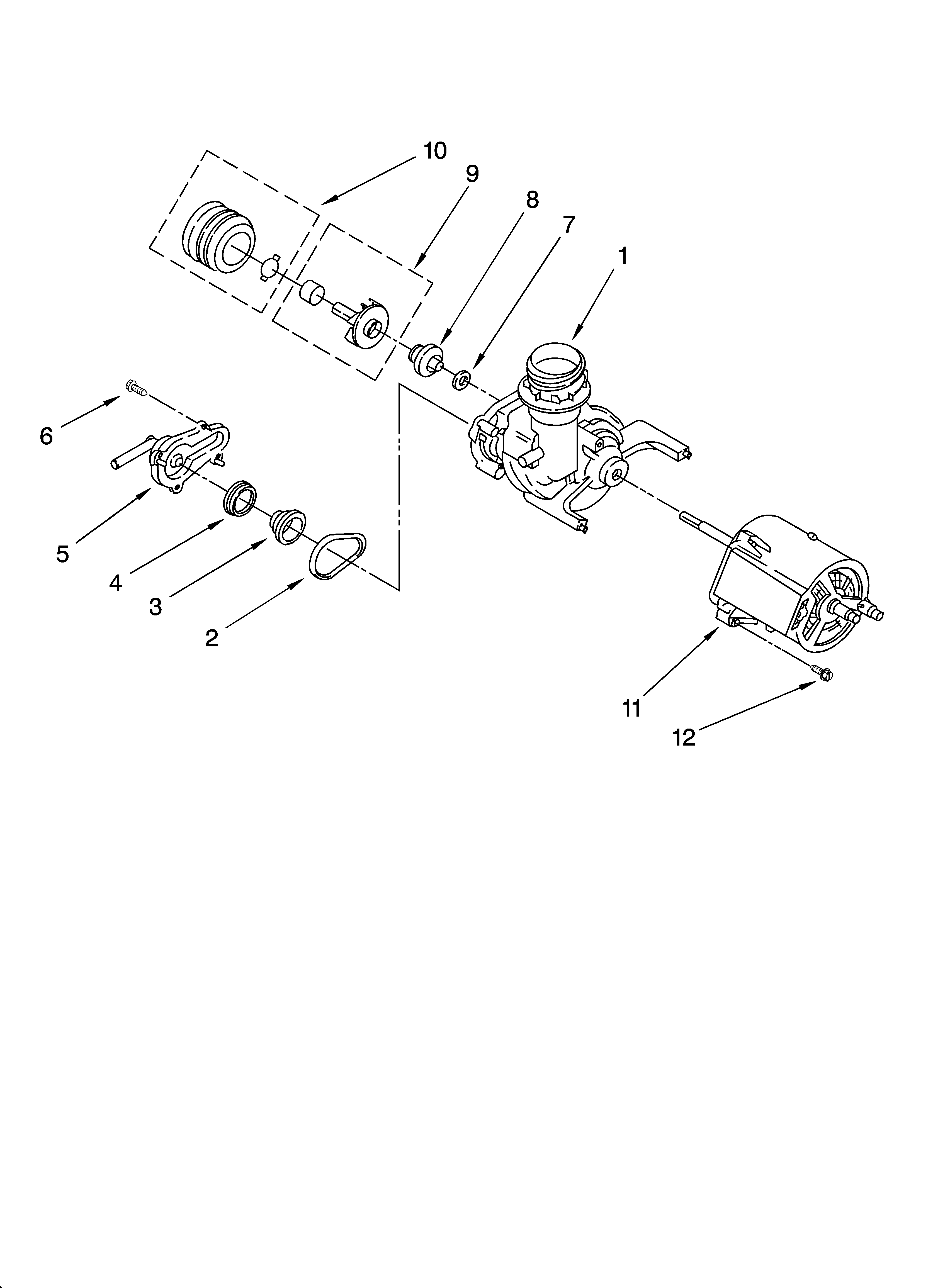 Pump and motor parts