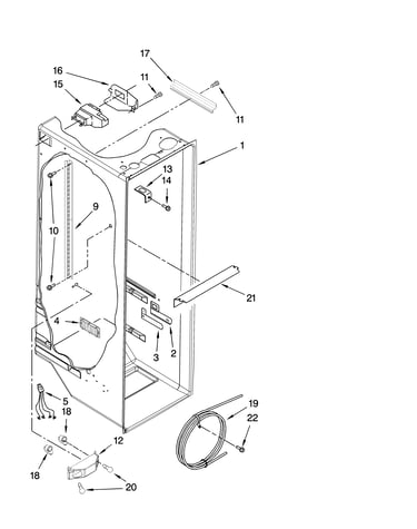 Refrigerator liner parts