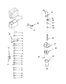 Motor and ice container parts