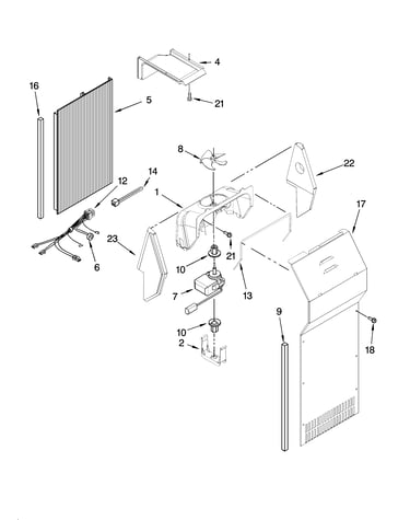 Air flow parts, optional parts (not included)