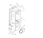 Whirlpool ED2GHEXNL03 refrigerator liner parts diagram