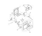 Whirlpool ED2GHEXNL03 dispenser front parts diagram