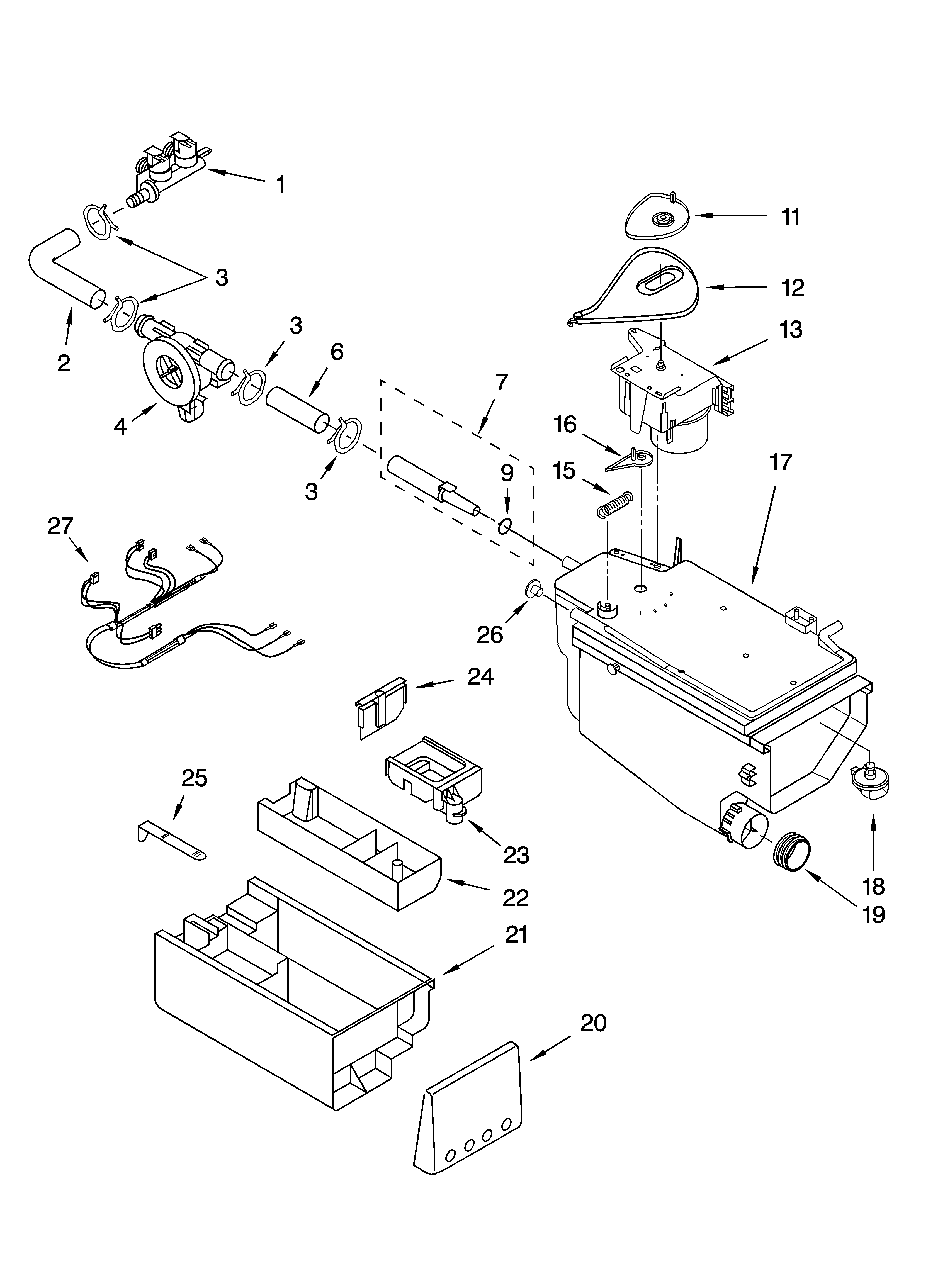 Dispenser parts