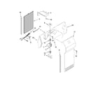 Whirlpool GS2SHAXSQ00 air flow parts, optional parts (not included) diagram