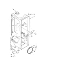 Whirlpool GS2SHAXSB01 refrigerator liner parts diagram