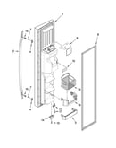 Freezer door parts