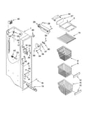Freezer liner parts