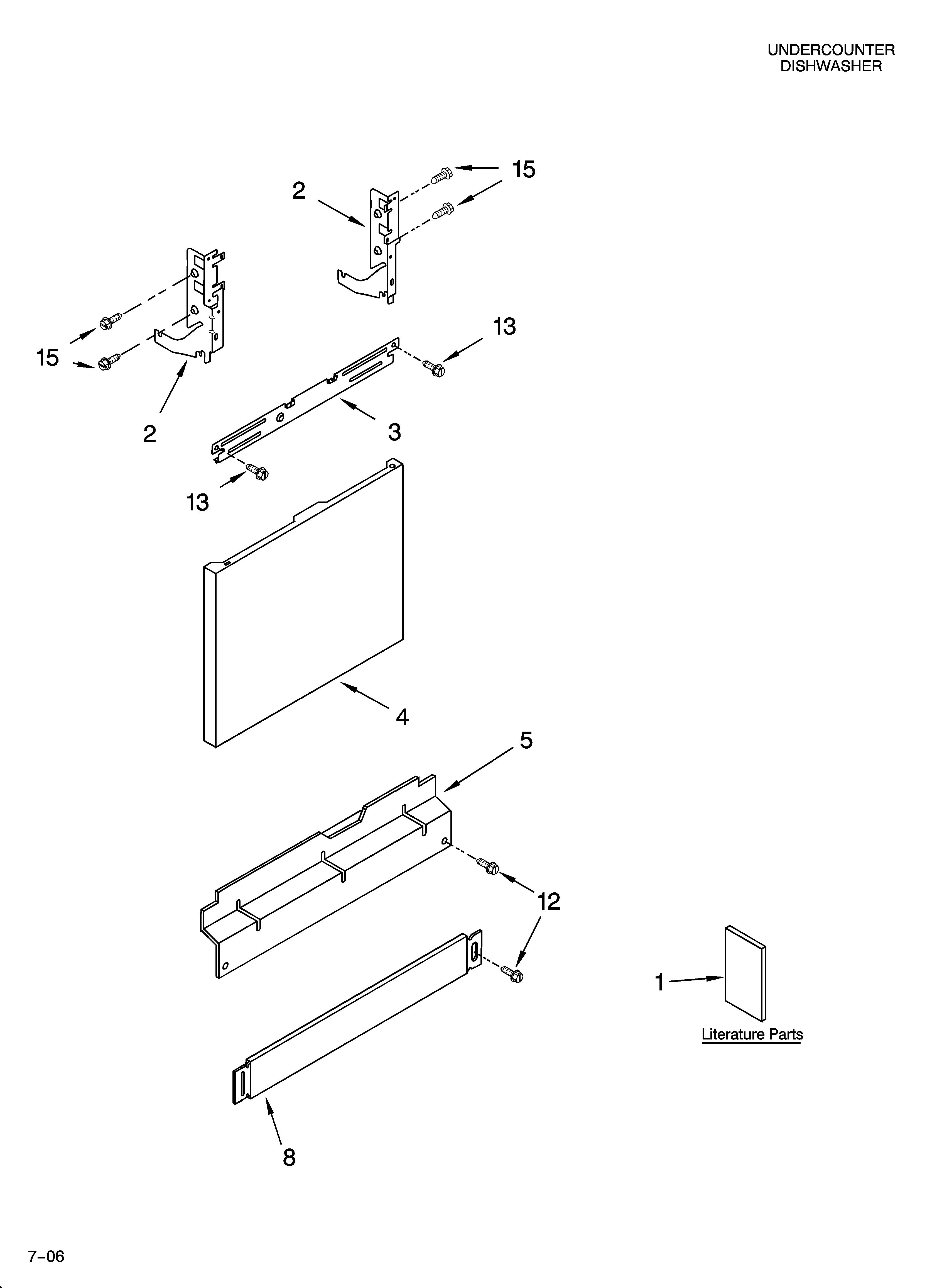 Door and panel parts